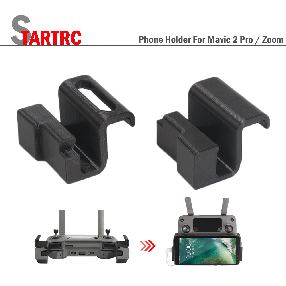 

High Quality Phone Widen Holder for DJI Mavic 2 Pro / Zoom RC Transmitter Drone Controller Accessories ,Slock Phone Horizontally