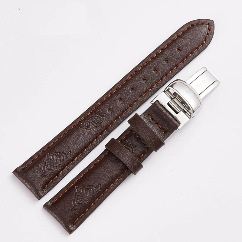 Новый красивый цветной кожаный ремешок для наручных часов Tissot 1853 T050 16 мм браслет