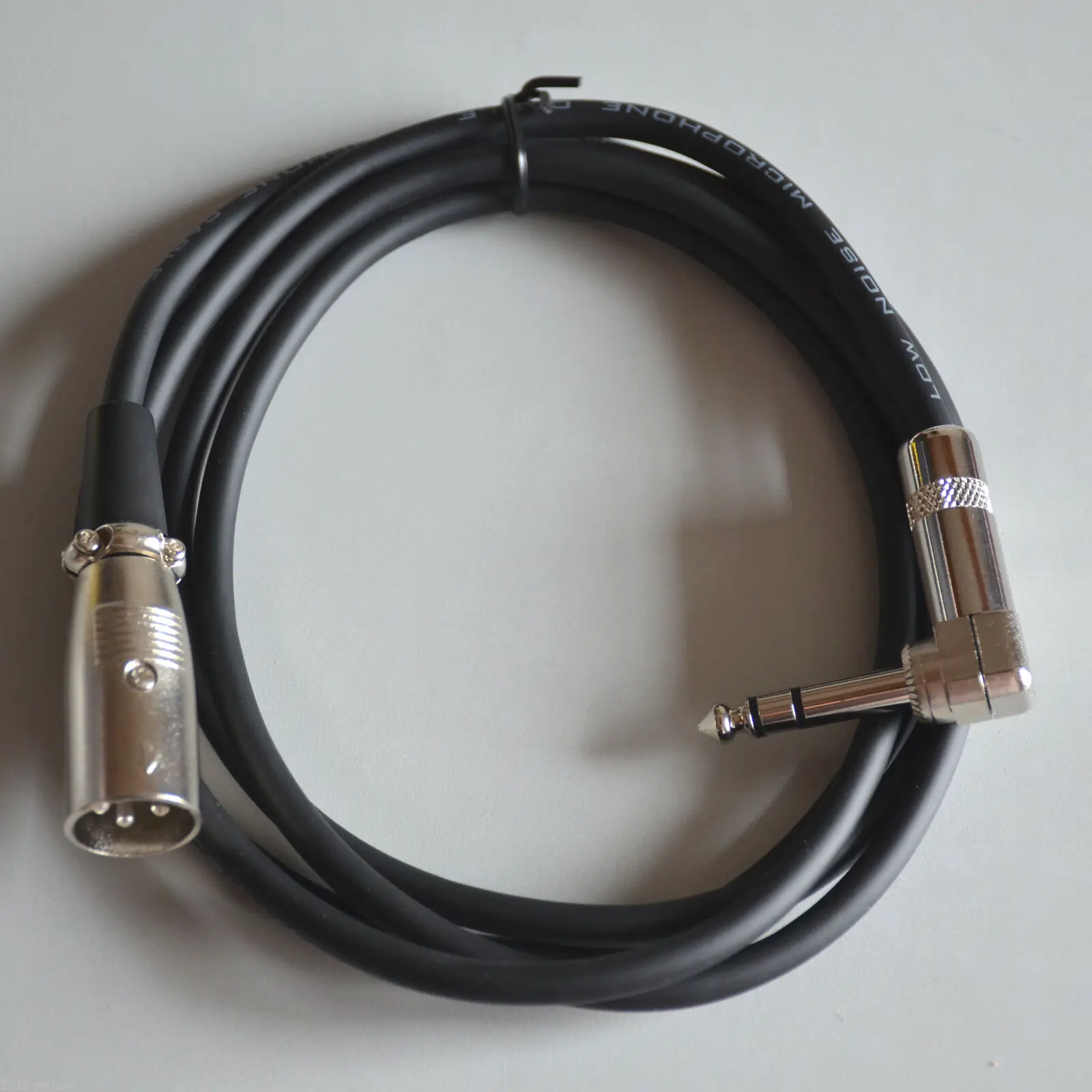 10ft XLR 3Pin штекер 1/4 &quotмоно Прямоугольный Экранированный микрофонный аудиокабель| |