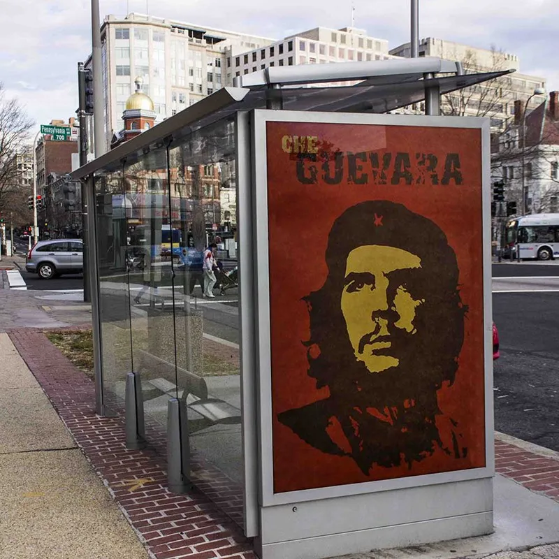Постер из крафт бумаги для кубинских героев Che Guevara винтажный постер бара паба