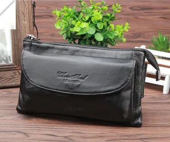 

High Quality Genuine Leather Fanny Waist Bag Men Casual Mobile Phone Pocket Purse Hip Belt Bags CrossBody Pack