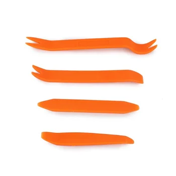 

New 4pcs Auto Car Radio Panel Door Clip Trim Dash For Mercedes Benz A200 A180 B180 B200 CLA GLA AMG A B C E S Class CLS GLK CLK