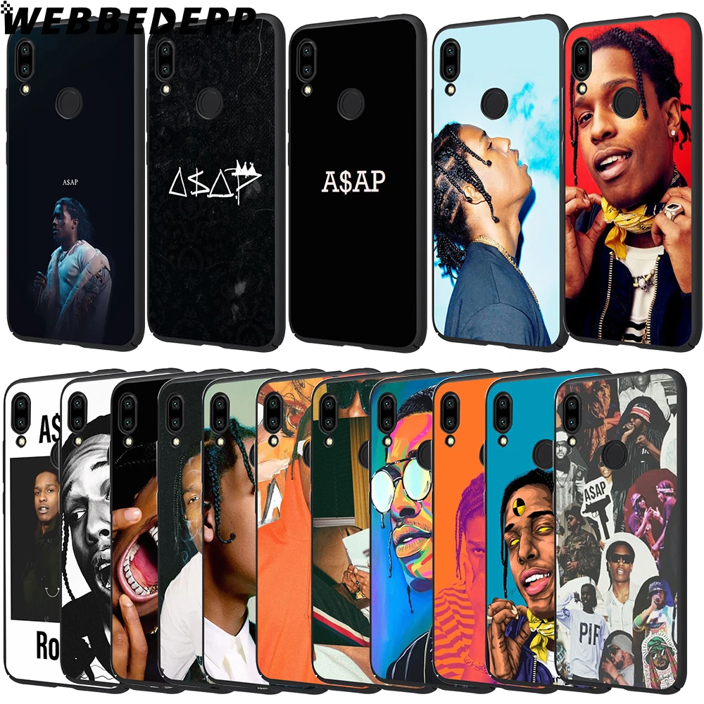

WEBBEDEPP ASAP Rocky Rapper Soft TPU Cases Cover for Xiaomi Redmi 7 4A 5A 6A S2 4 4x 5 Plus 6 Pro