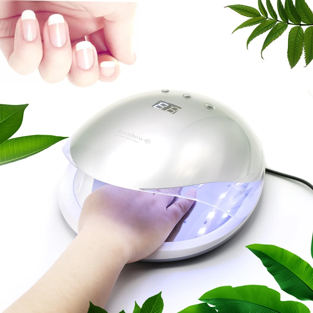 

Professional 36W UV / LED Lamp Nail Dryer Intelligent Induction Manicure Therapy Machine Rainbow5 24pcs LEDs double light source