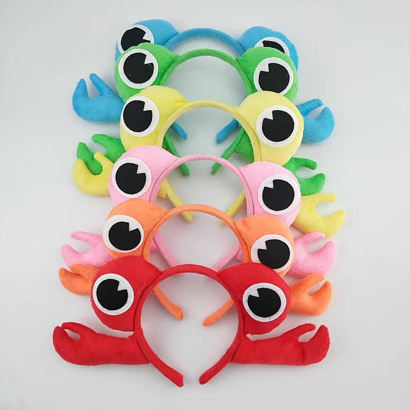 Дети взрослые животное ухо оголовье Краб Рыба ободки вечерние голова для косплея группа аксессуары для волос для Хэллоуина navidad Рождество - Цвет: mix crab