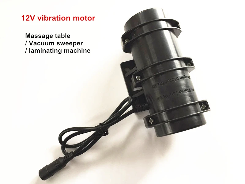 

12V vibration motor,Massage table / Vacuum sweeper Equipment vibrating motor laminating machine MOTOR 0.5A