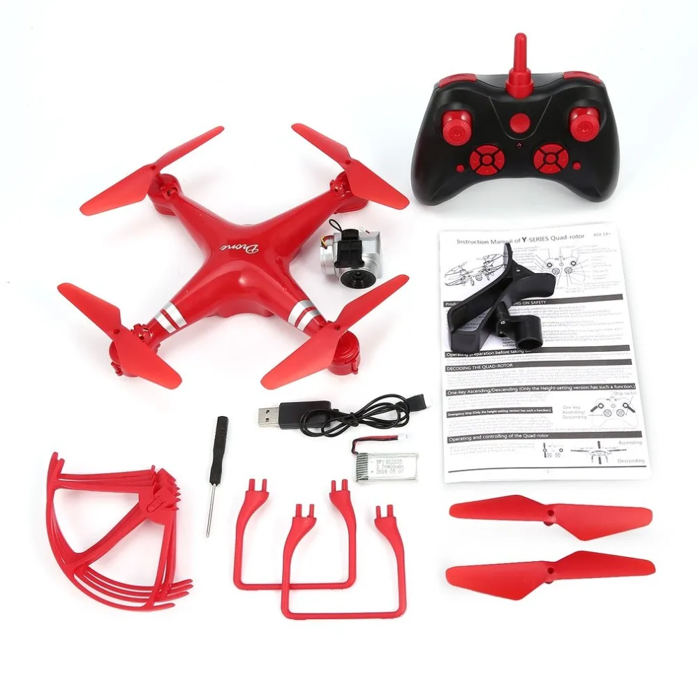 KY101 Wi Fi FPV системы широкий формат 720 P камера селфи RC Drone высота Удержание Headless режим 3D переворачивает 360 градусов один ключ возврата Quadcopter