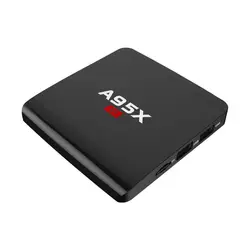 Djyg a95x R1 Android 7.1 Умные телевизоры коробка 4 К H.265 Dlan media player Amlogic s905w 4 ядра телеприставки PK TX3 x96 Android TV Box