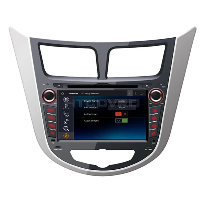 Clearance YMODVHT 7inch 4G Octa Core Android 9.0 7.1 Car DVD Player for Hyundai Verna/Accent/Solaris/Hatchback 2011- Radio Audio Stereo 5