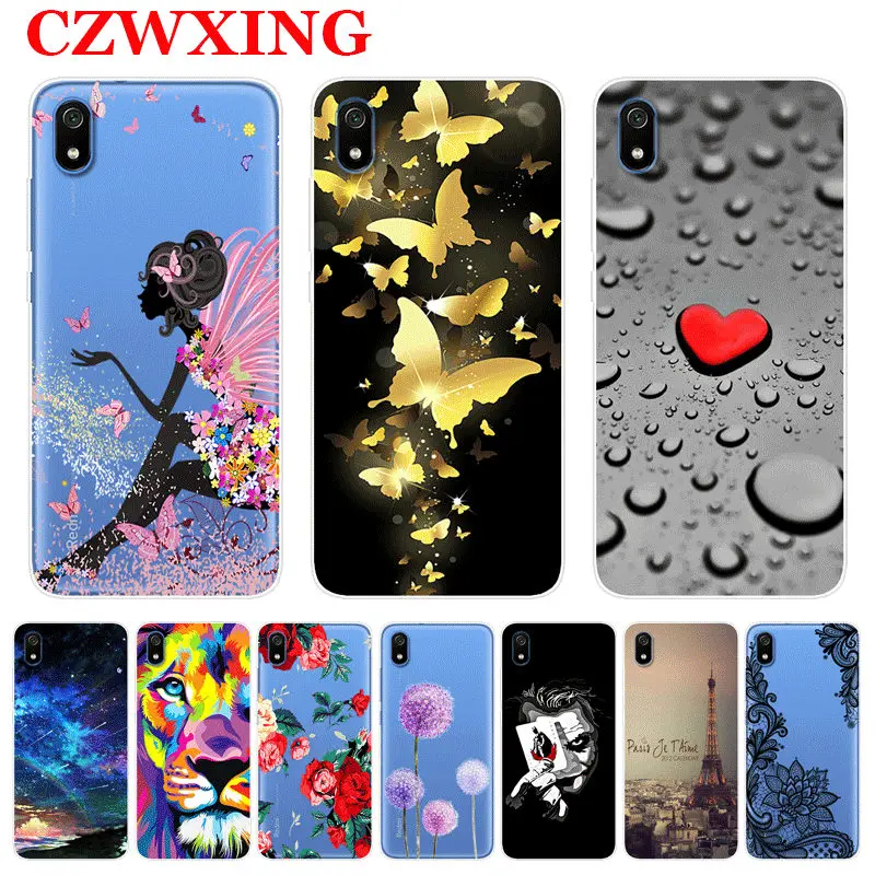 

For Redmi 7A Case Silicone TPU Soft Phone Case For Xiaomi Redmi 7A 7 A Redmi7 Redmi7A Cover 5.45
