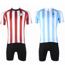 Мужской дышащий короткий рукав Велоспорт Джерси красный и синий вертикальные полосы одежда для велоспорта красный велосипедная одежда Размер S-6XL