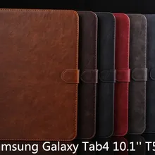 Флип Чехол Для samsung Galaxy Tab4 10,1 ''T530/T531/T535 чехол кожаный чехол подставка чехол для samsung Galaxy Tab 4 10,1'' T530