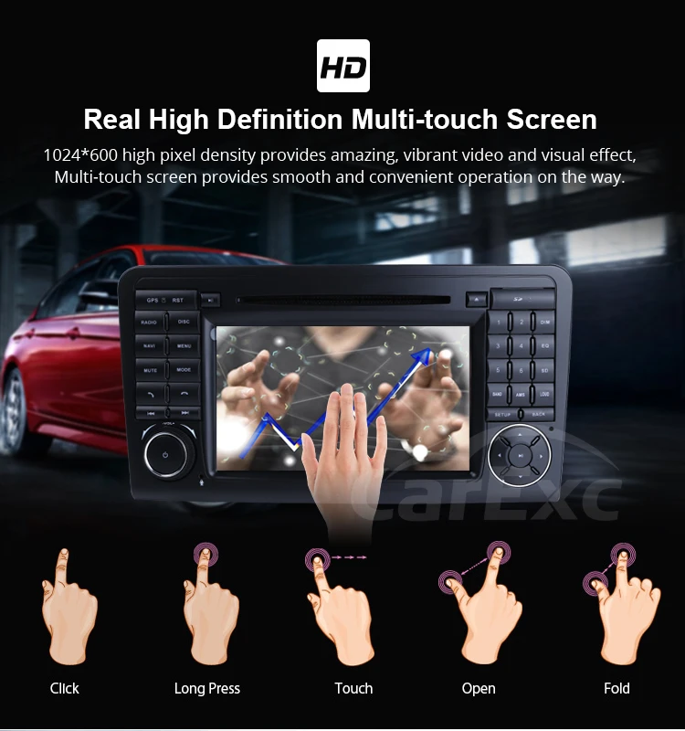 Clearance Android 9.0 Octa Cores Car DVD GPS Player For Benz ML W164 W300 ML350 ML450 ML500 GL X164 GL350 GL450 GL500 Radio Stere Carplay 19