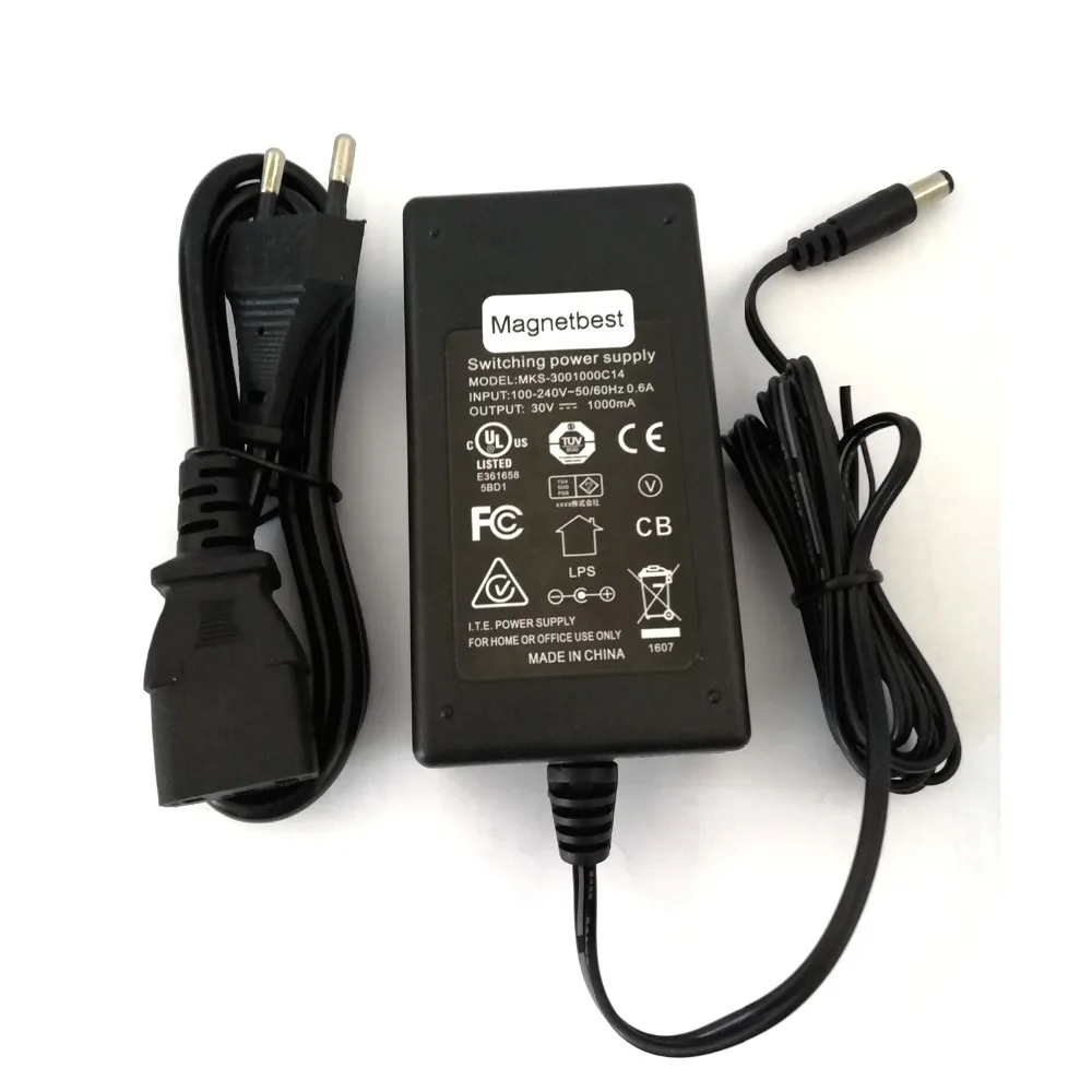 30 в 1A Замена адаптер переменного тока для BOSCH Athlet BCH625KTGB/01 BCH62550G беспроводной пылесос батарея питание зарядное устройство