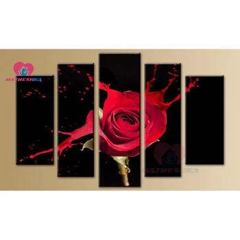 

diy Diamond Embroidery Rose Picture of Rhinestones Multi painting diamond Mosaic picture Cross Stitch 5d Diamond Painting flower
