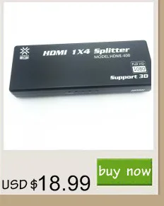 1080 P 3D мини 8 Порты и разъёмы HDMI Splitter Switcher 1x8 1 в 8 из распределитель hdmi сплиттер для HDTV PS3 Xbox EP программа хорошее качество