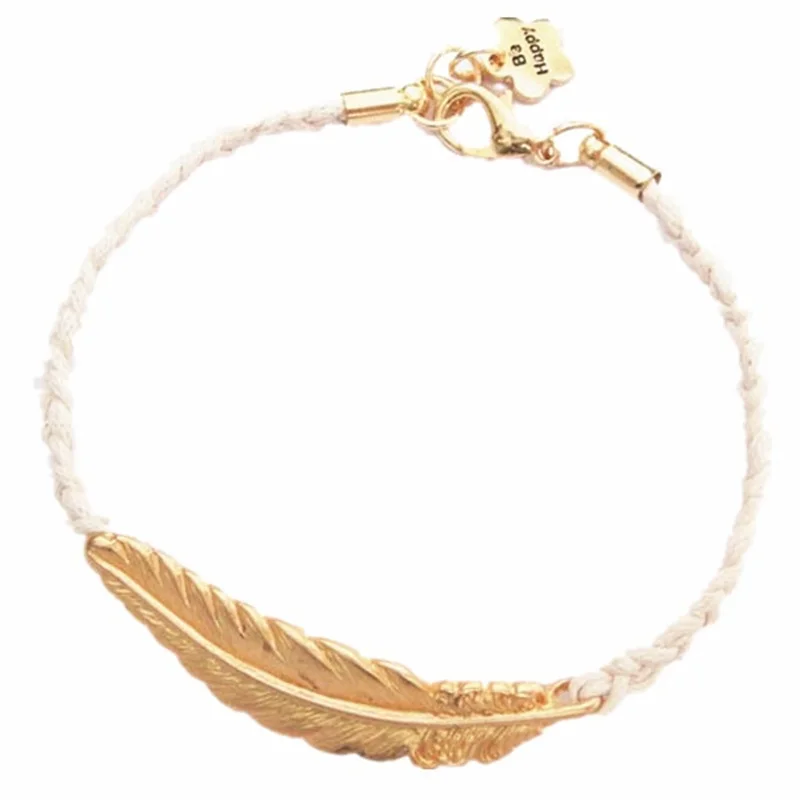 

Mdiger Fashion Charm Bracelet For Women Leef Bracelet & Bangle Adjustable Pulseras Wedding Bridal Jewelry Gift