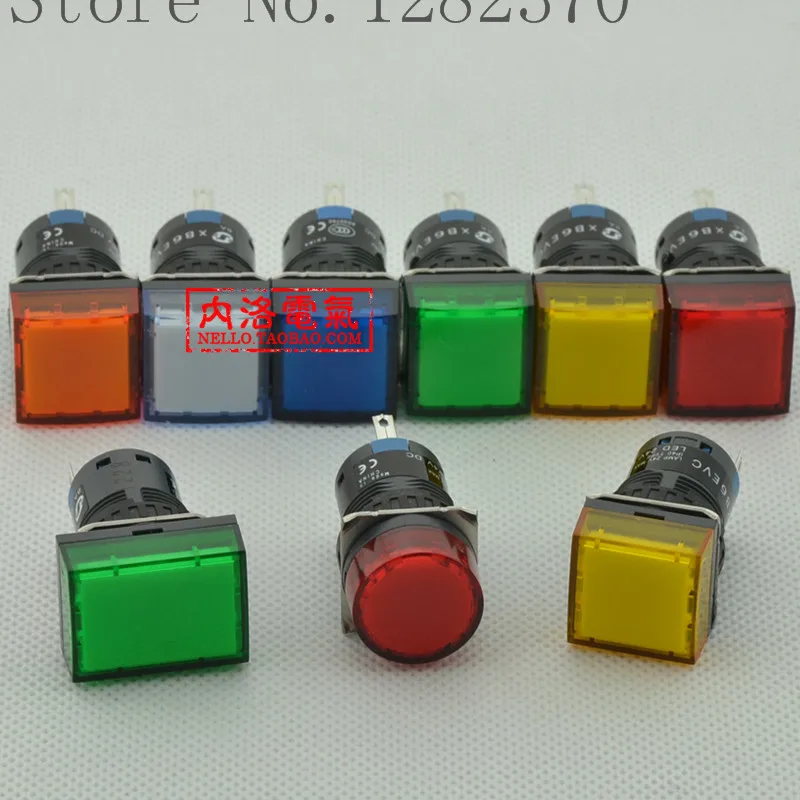 [ZOB] оригинальный 16 мм светодиодный R G B Y W O XB6EA / C DV * BC XB6EAV3BC LED 24V -- 20 шт./лот |
