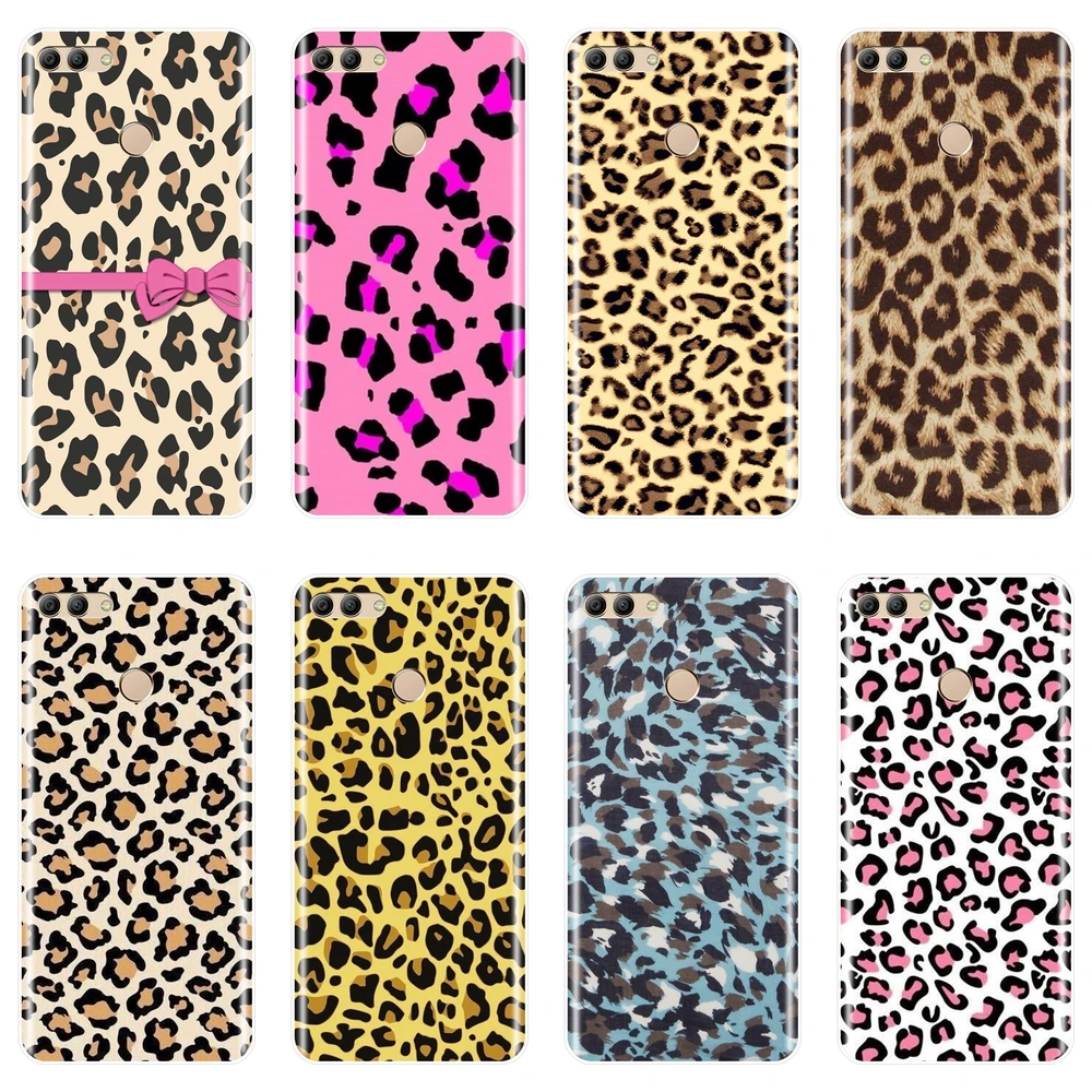 

For Huawei Y5 Y6 Y7 Prime 2017 2018 Y9 2019 Case Silicone Girl Luxury Leopard Soft Back Cover For Huawei Y3 Y5 Y6 II Y7 Pro Case
