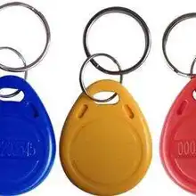 RFID Близость EM карты, Брелок 125 кГц, Форма карты, брелоки бирки с RFID, ISO EM4100 и совместимые, мин: 100 шт