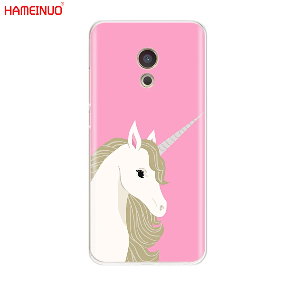 Чехол для телефона HAMEINUO Радужный с милым единорогом Meizu M6 M5 M5S M2 M3 M3S MX4 MX5 MX6 PRO 6 5 U10 U20
