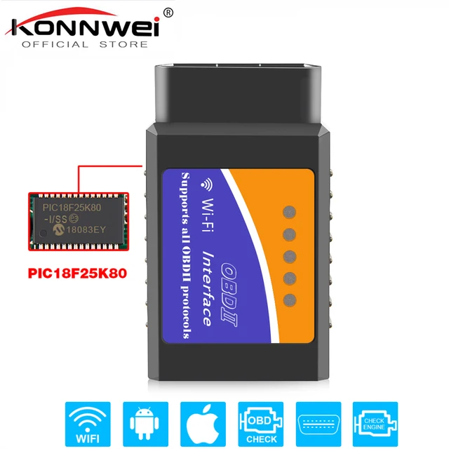 Best Offers Universal OBD2 WIFI ELM327 V 1.5 Scanner for Android/IOS Auto OBDII Scan Tool OBD 2 ODB II ELM327 V1.5 WI-FI ODB2 Car Diagnostic