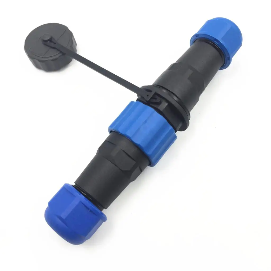 

SP20TP-ZP Straight Waterproof Connector Aviation Plug 2 3 4 5 6 7 9 10 12 14Pin IP67 Industrial Power Male Plug Female Socket