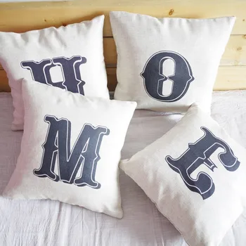 

Free shipping high quality linen invisible HOME cushion cover/pillowcase for home/sofa not including filling 45*45cm