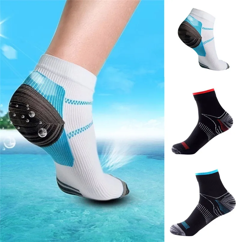 Outdoor Socks Cycling Camping Breathable Sport Socks Knee High Men Solid Cool