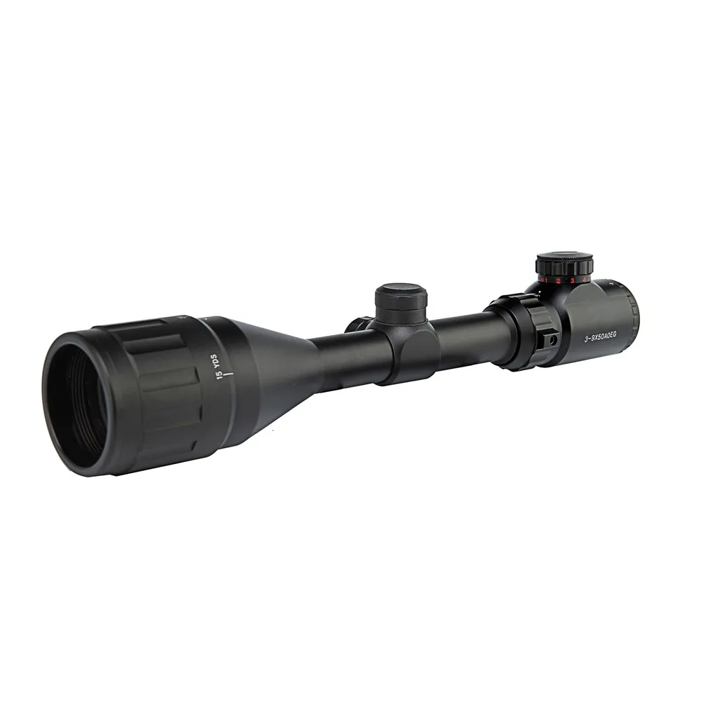 

3-9x50 Green/Red Dot Sight Scope Rifle Air Guns Scopes Hunting Riflescope Tactical Airsoft Rifle Scope Holographic Optical Sight