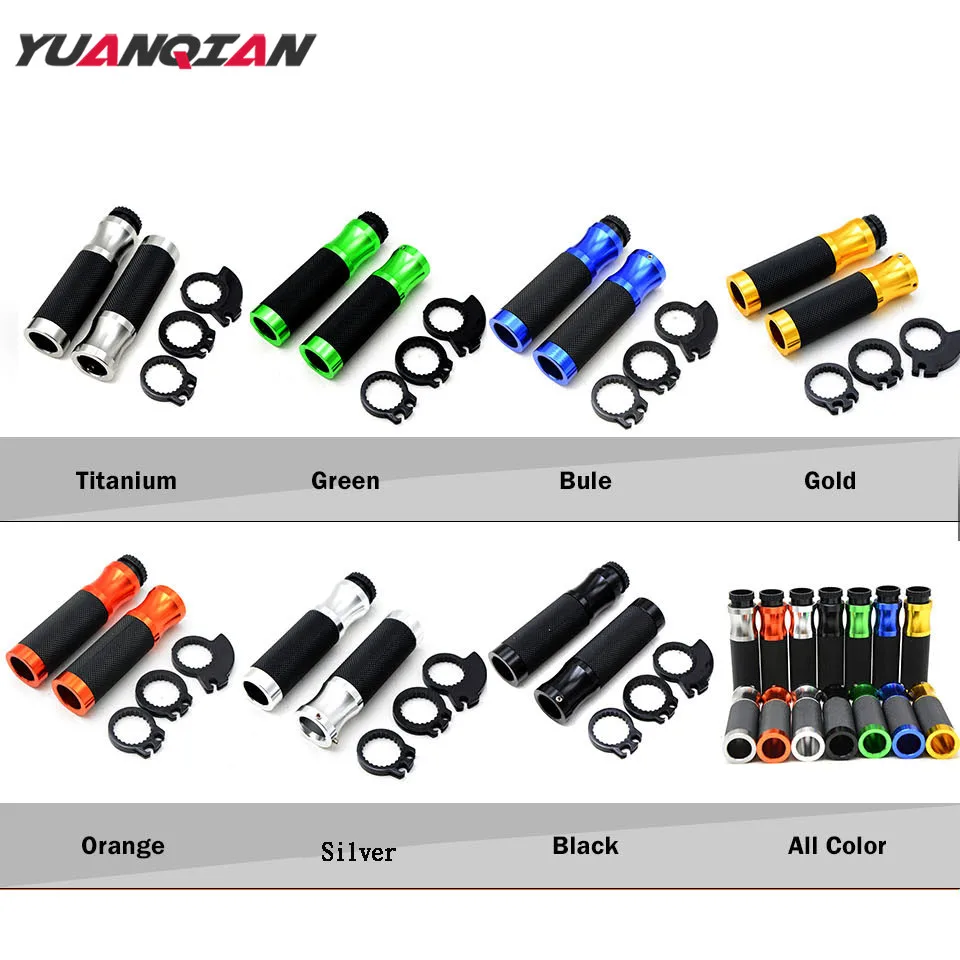 Universal 7/8&amp;amp;quot; 22mm Handlebar Grips Motorcycle Hand Grip Sctooer For Yamaha T-MAX T MAX 530 TMAX 530 500 XMAX TMAX530 2003-2016