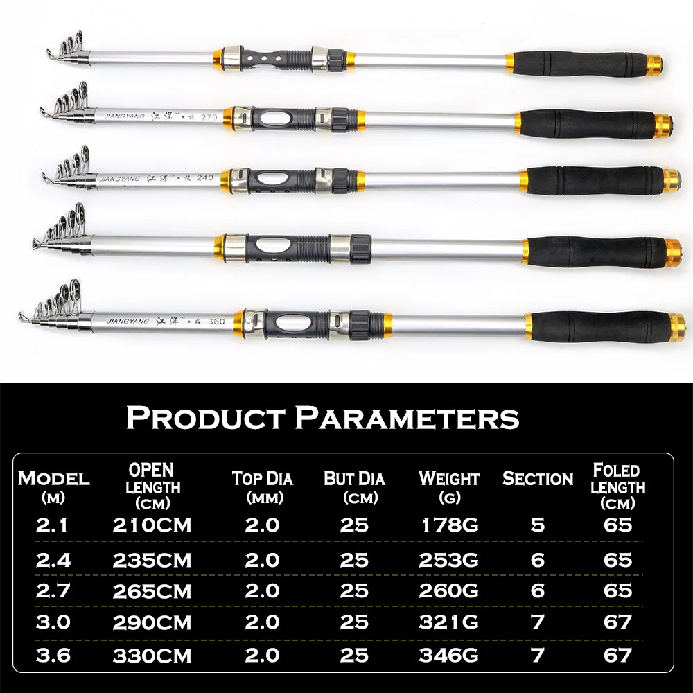 JOSBY 2,1 М 2,4 М 2,7 м 3 м 3,6 м карповая Удочка Фидер твердый пластик, армированный волокном, углеродное волокно телескопическая удочка