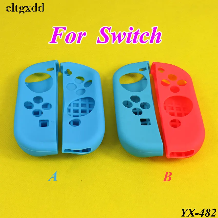 

cltgxdd 1Set Soft Silicone Protective Case Impact Resistant Rubber Skin Cover For Nintendo Switch Controller
