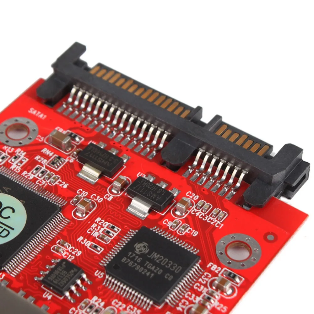 SD Secure Digital SDHC MMC to SATA Adapter Converter Hot Sell 265264