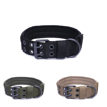 

Adjustable Durable Outdoor Dog Training Collars Military Tactical Hunting Led Dog Collars Pet Dog Collar Sling Leash
