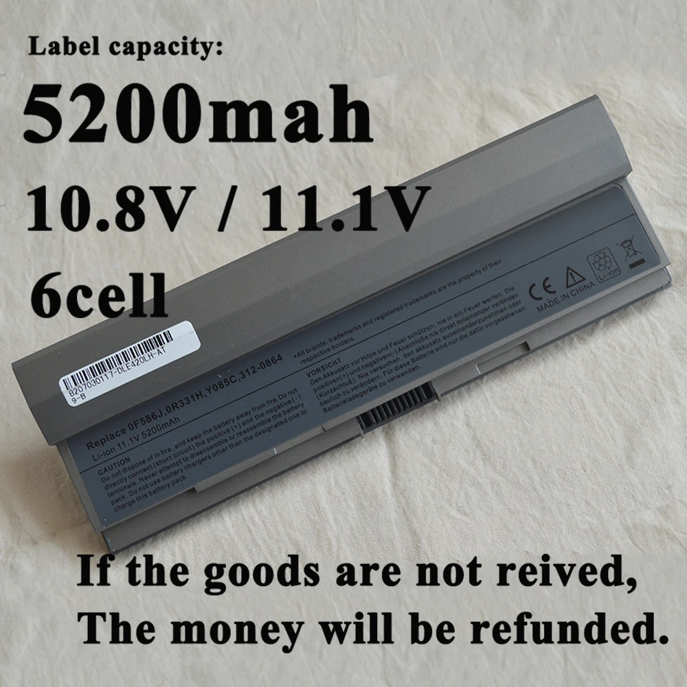 

replacement laptop Battery 00W341 For Dell W341C U444C R841C R840C R839C W346C R331H PP15S 0X595C,0X784C 451-10644 R640C W343C