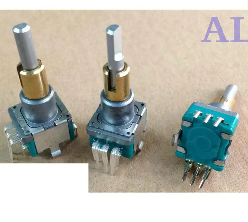 

2PCS/LOT ALPS alpine EC11E0B2LB01 encoder + reset band switch, 30 axis, 15 position pulse