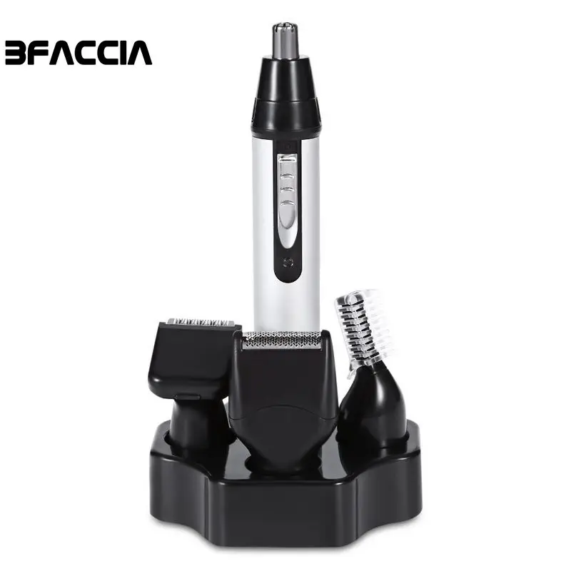

Electric Shaving Ear Nose Trimmer Fashion Hot 4 In1 Safe Face Care Clipper Trimmer For Nose Hair Trimmer For Man And Woman