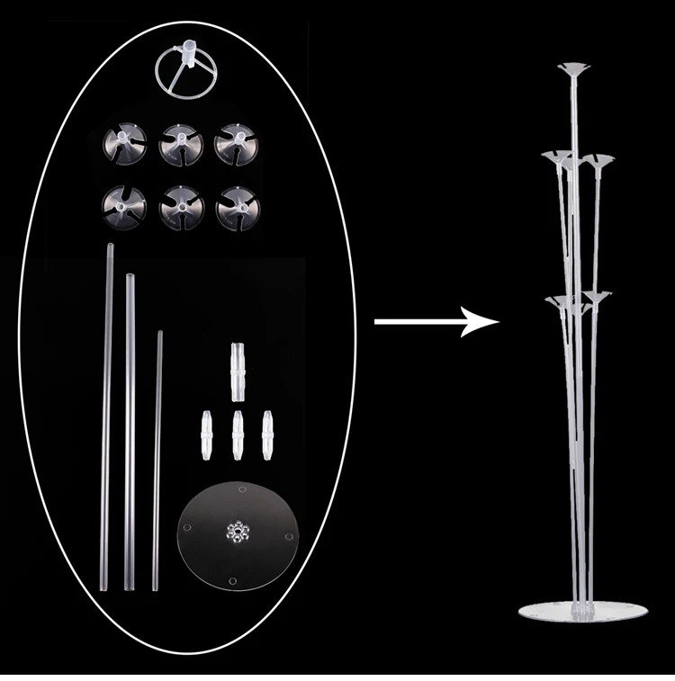 FENGRISE набор воздушных шаров Арка аксессуары для колонна-подставка для воздушных шаров палочка держатель для дня рождения принадлежности для свадебной вечеринки декор