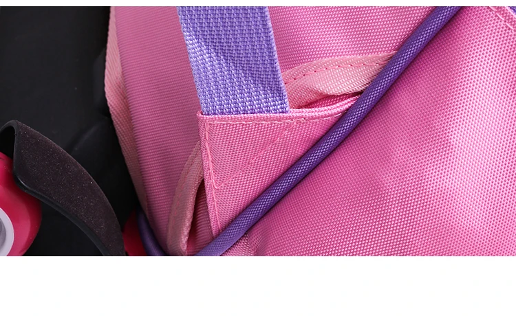 Брендовый школьный рюкзак на колесиках для девочек, 6 колес, детские школьные сумки для скалолазания по ступенькам, багаж для путешествий на колесиках, мультяшный школьный рюкзак