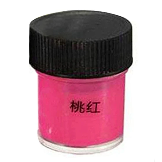 10 мл фосфоресцирующий пигмент цвет пигмент гуашь цвет черный - Цвет: Pink