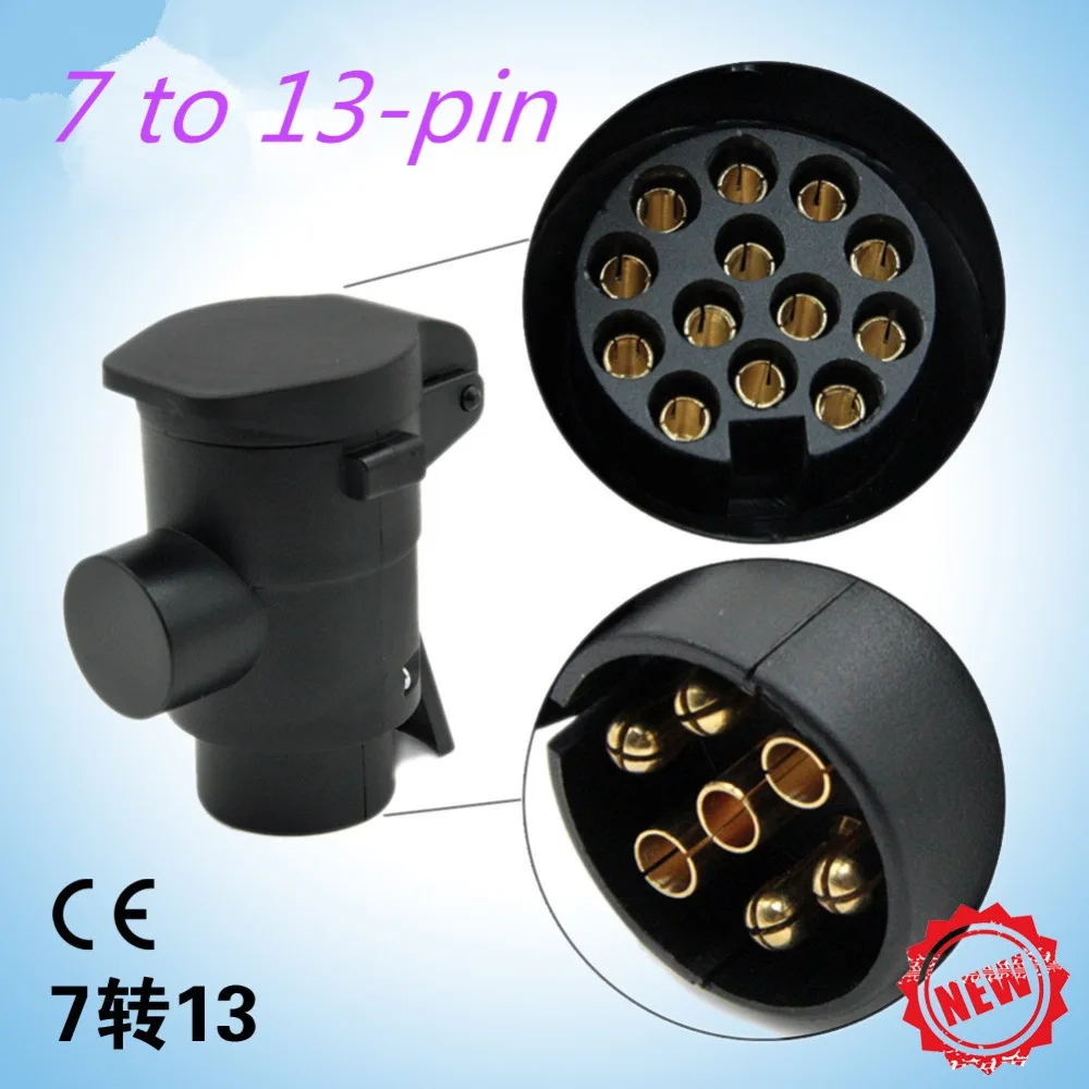 newest 7 to 13 pin adapter trailer socket connector 12v caravan newest 7 to 13 pin adapter trailer socket connector 12v caravan, Wiring diagram