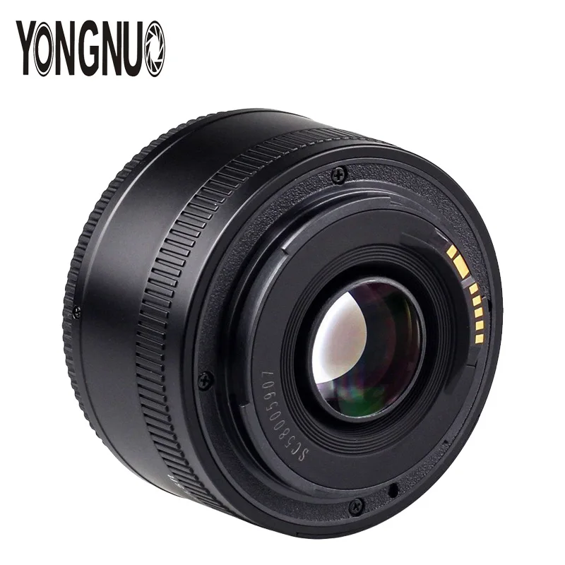 YONGNUO YN50mm F1.8 EF 50 мм объектив AF/MF автоматическая фокусировка стандартный объектив для Canon EOS 5D2 5D3 6D 7D 60D 70D 650D 1200D DSLR камера