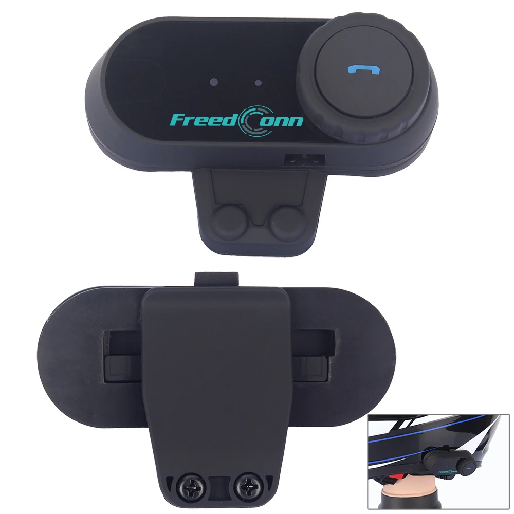 FreedConn 2 шт. T COM VB Moto беспроводная гарнитура для шлема 800 м Bluetooth переговорные