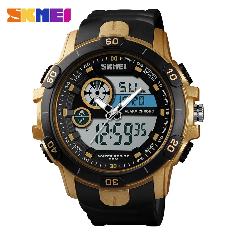 

Luxury brand G 3atm rubber strap waterproof watch men digital cost watch shock big hand watch heavy gold wrist watch 10bars