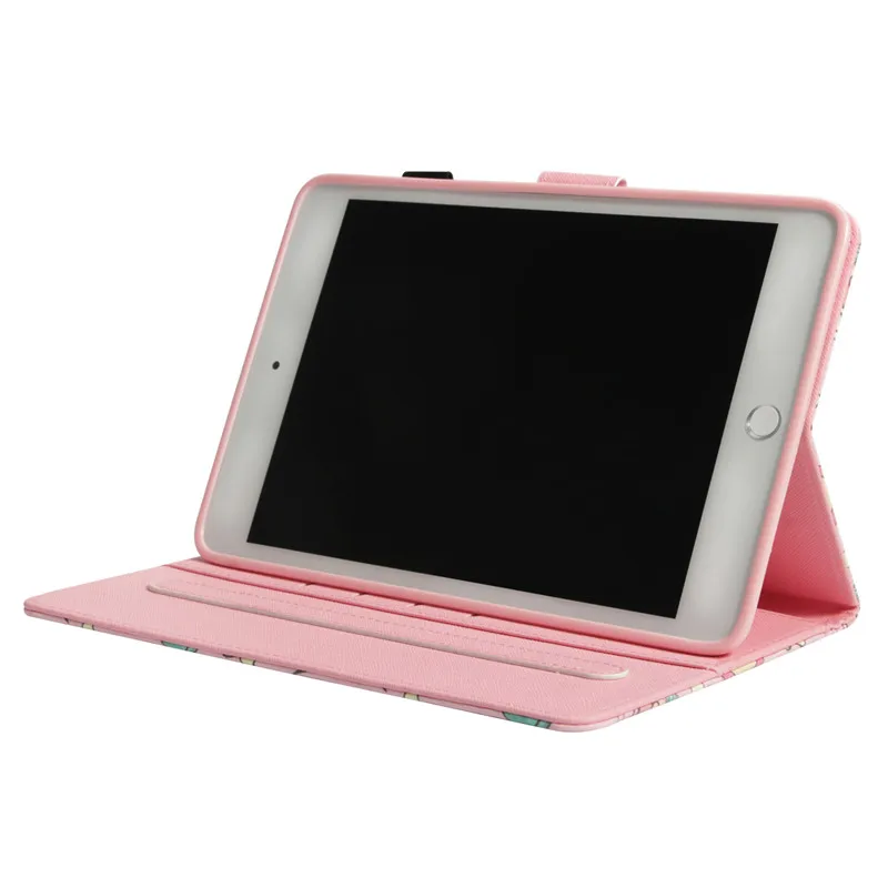 Для Apple iPad Mini 1 2 3 4 7 9 ''чехол для планшета кошелек Складная Подставка Кожаный