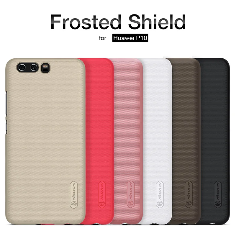 

for Huawei P10 5.1" Nillkin Super Frosted Shield Hard Back Cover Case for Huawei P10 Nilkin Phone Case + Screen Protector