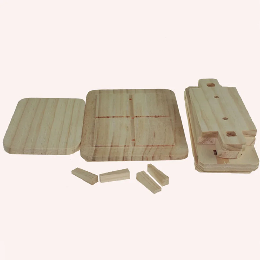 Съемный Деревянный тофу пресс 16*12*9 см для домашнего Плесень DIY коробка с