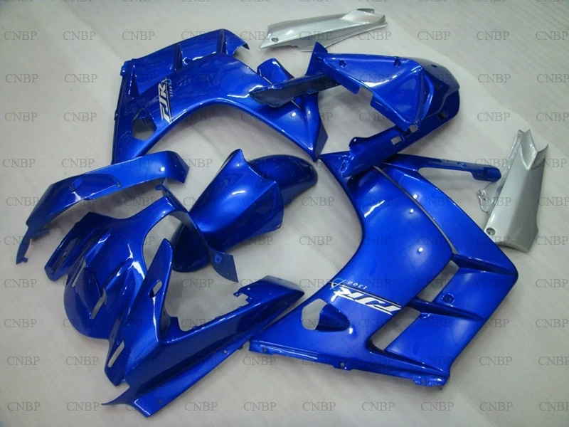 FJR 1300 2002 2005 набор для всего тела 04 05 Обтекатели FJR1300 Синий Пластик
