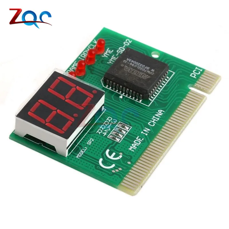 

2 Digit PC PCI Diagnostic Card Motherboard Analyzer Tester Post Analyzer Checker For PC LAPTOP Hot Worldwide